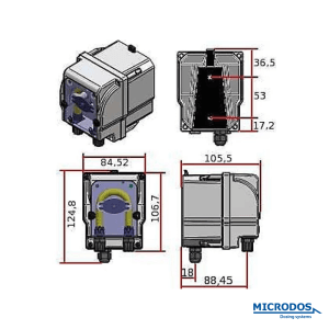 Microdos MP2 méret
