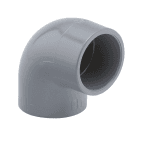 Hidroten PVC könyök 90