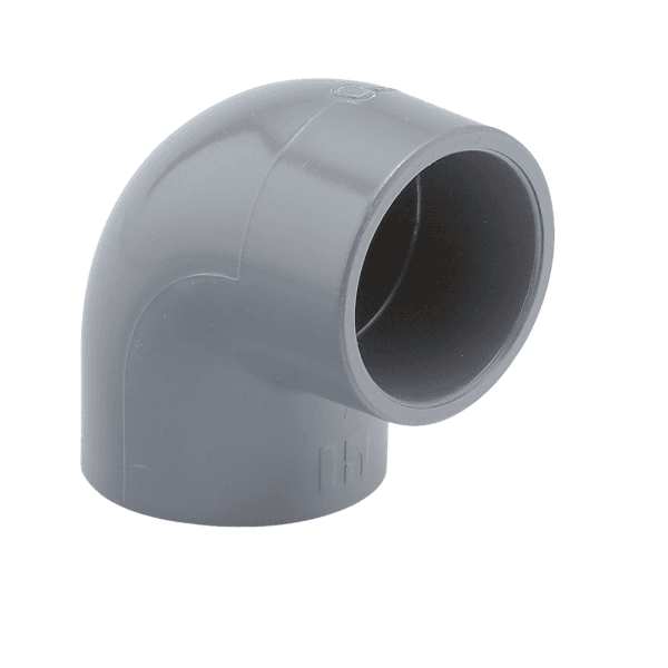 0803XX Hidroten PVC könyök 90