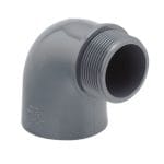 Könyök KM 90º D63x2” PN16