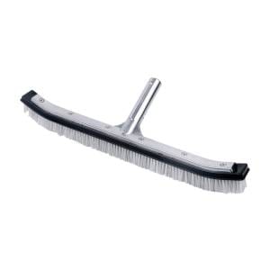 Kefe, hajlított 450mm rozsdamentes acél nyél