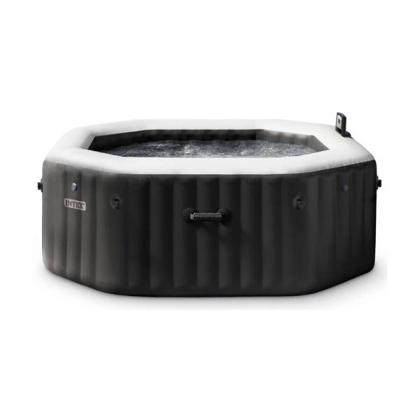 INTEX PureSpa Jet & Bubble Deluxe Octagon 4 személyes felfújható jakuzzi, 201 x 71 cm 28458